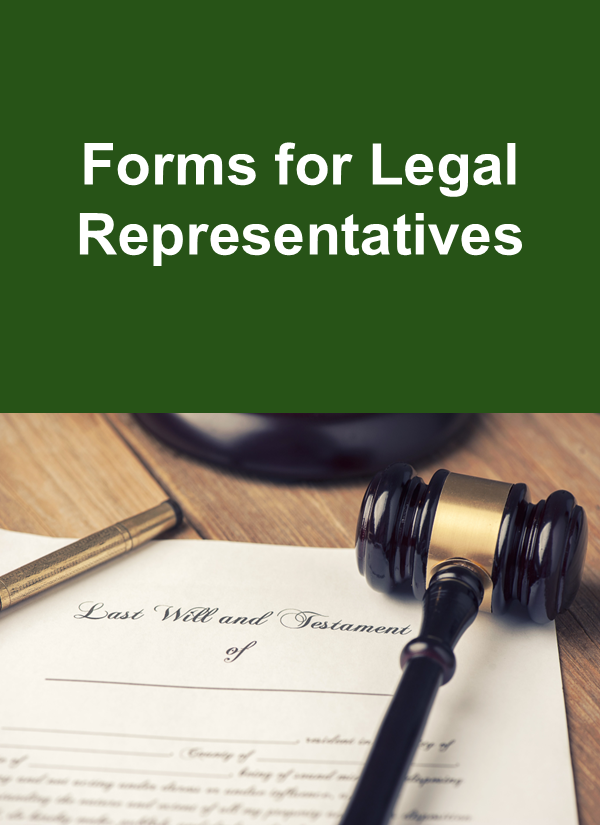 Click this image to go to forms for legal representatives Click this image to go to forms for legal representatives